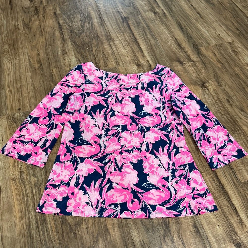 Lilly Pulitzer Waverly Top Size Medium - Picture 2 of 4